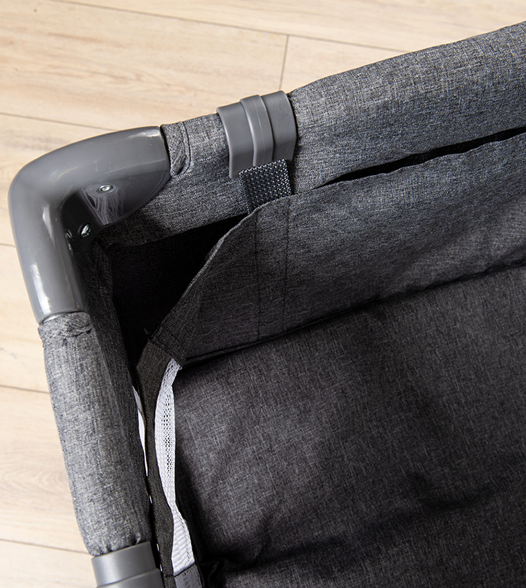 Baby Travel Cot - Blue Melange