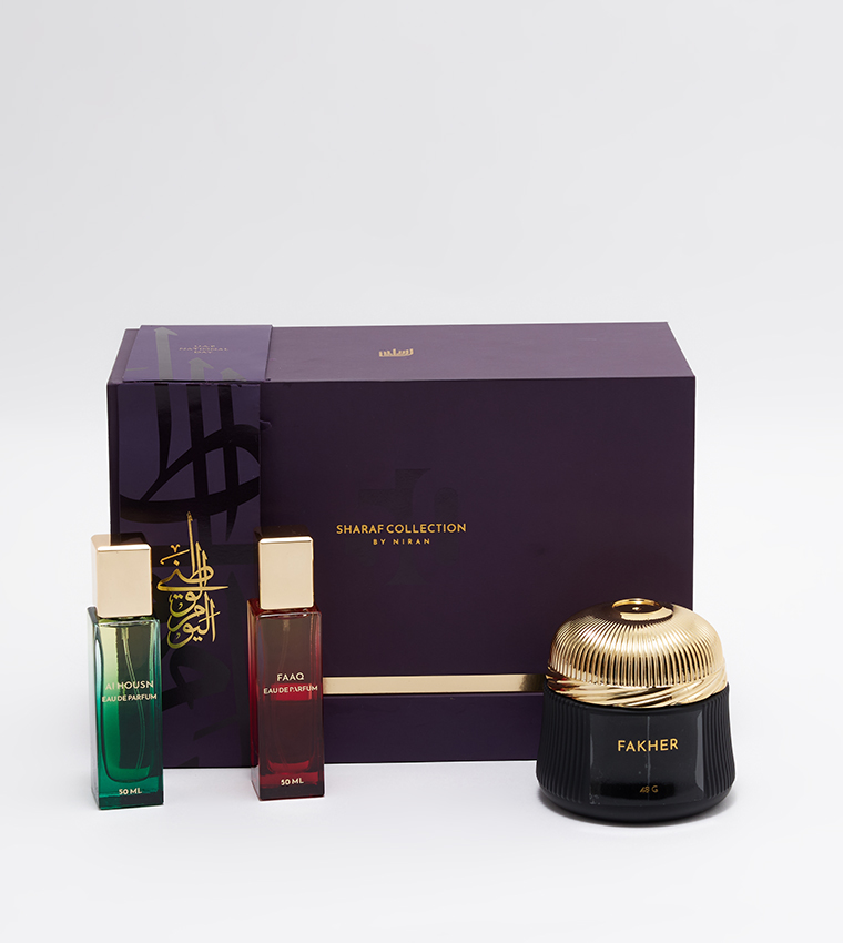 مجموعة هدايا شرف ، 2 x 50 مل + 48 غم