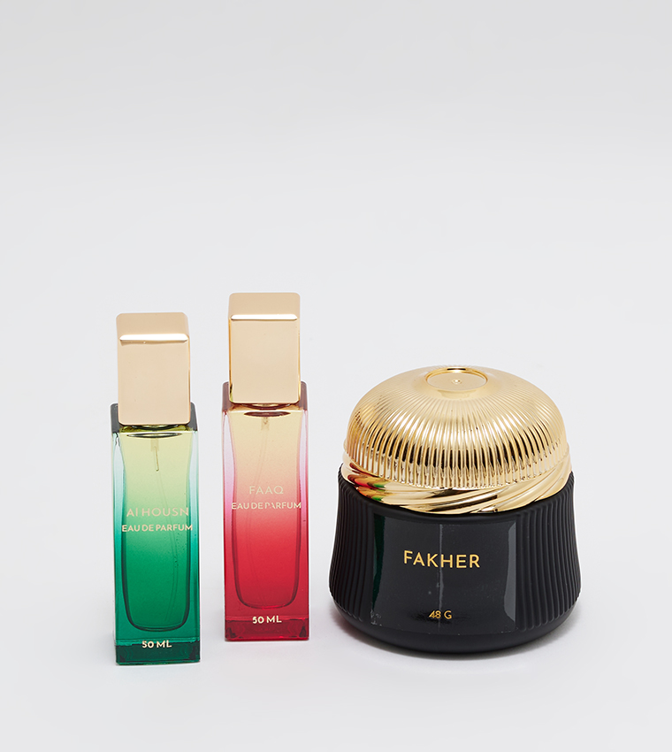 مجموعة هدايا شرف ، 2 x 50 مل + 48 غم