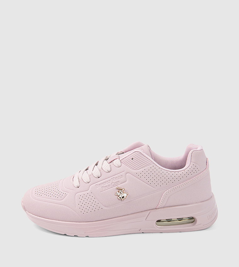 Logo Detail Lace-Up Sneakers