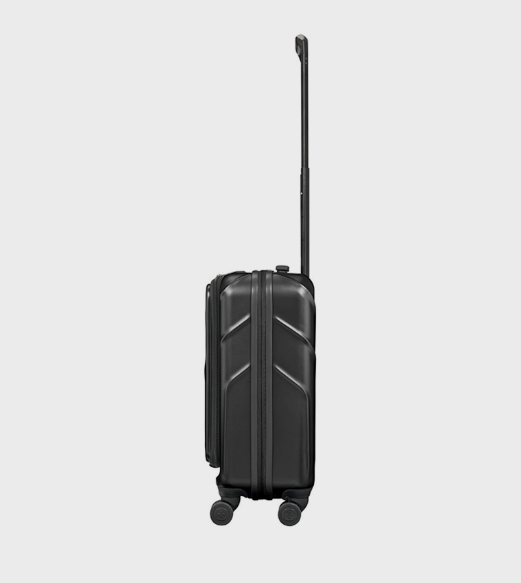 Textured Hard Shell Cabin Trolley Bag, 54cm