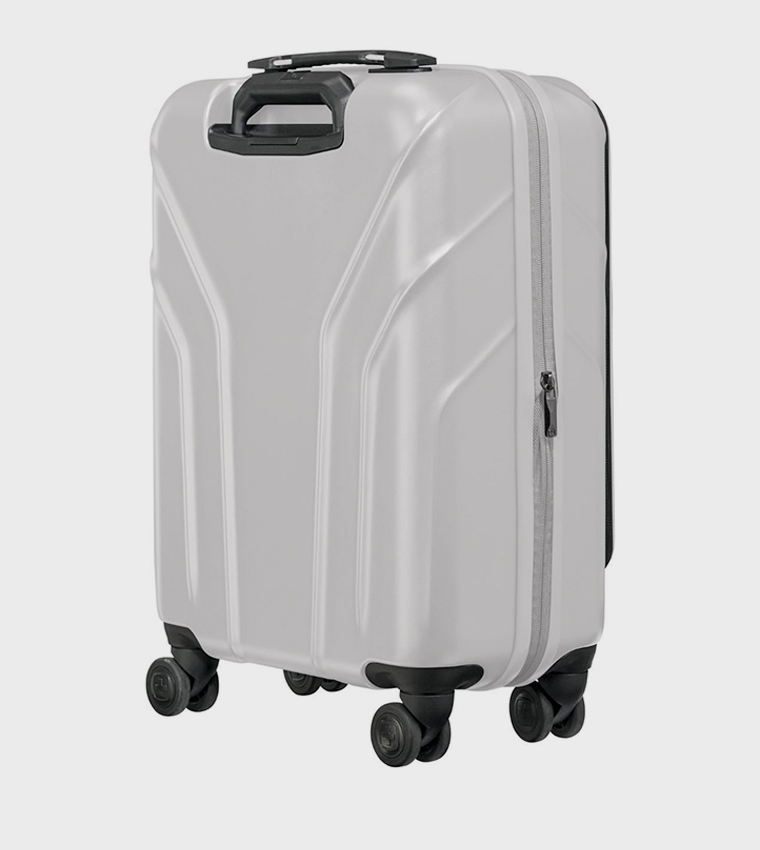 Textured Hard Shell Cabin Trolley Bag, 54cm