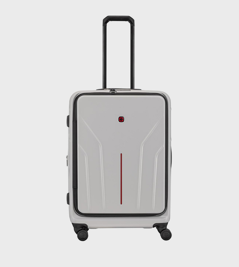 Textured Hard Shell Trolley Bag, 68cm