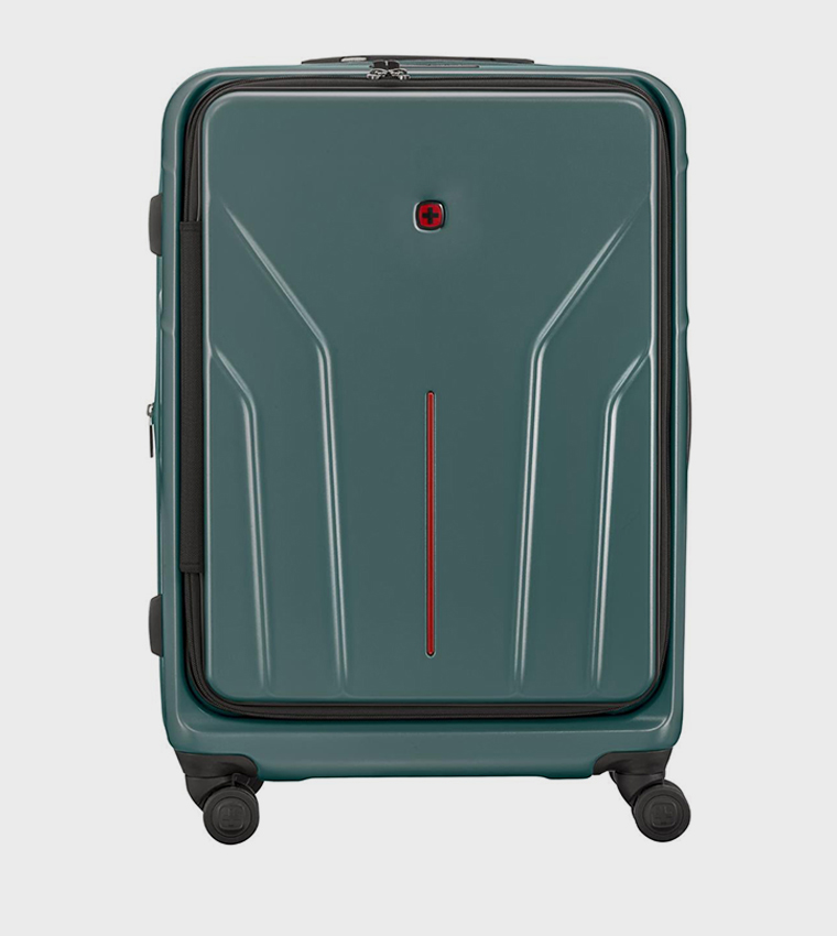 Textured Hard Shell Trolley Bag, 68cm