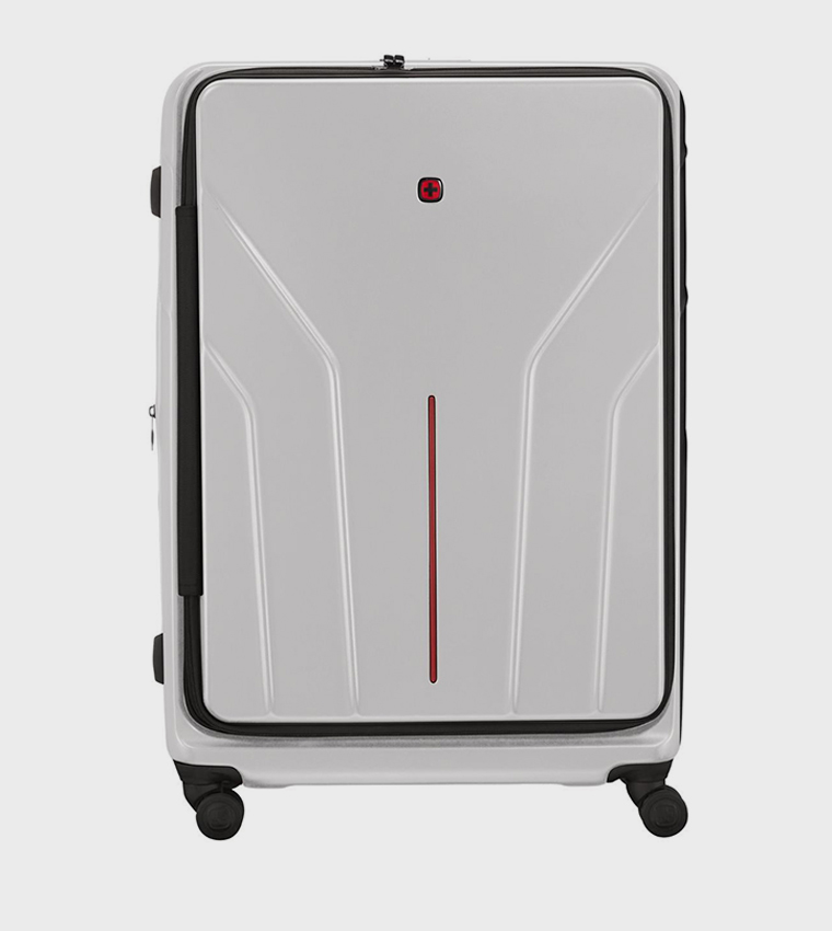 Textured Hard Shell Trolley Bag, 82cm