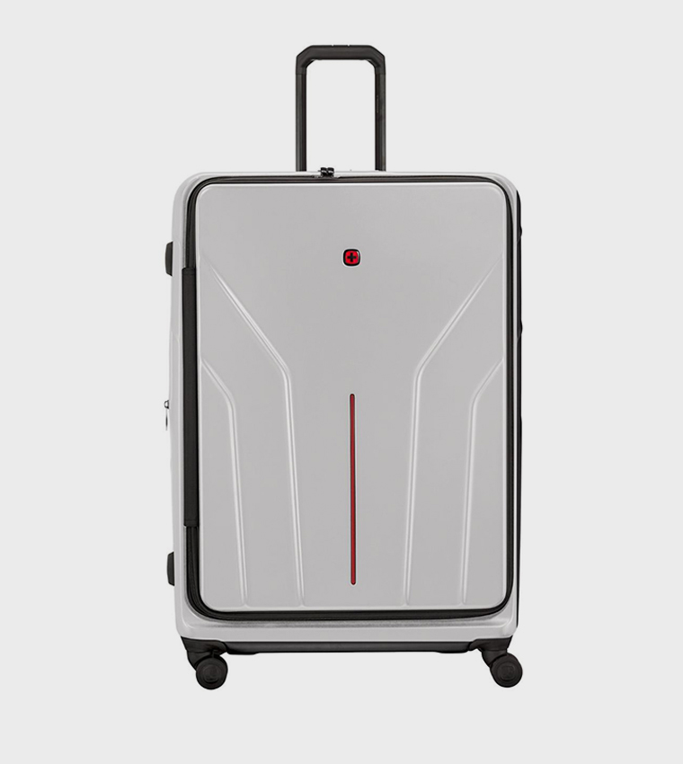 Textured Hard Shell Trolley Bag, 82cm