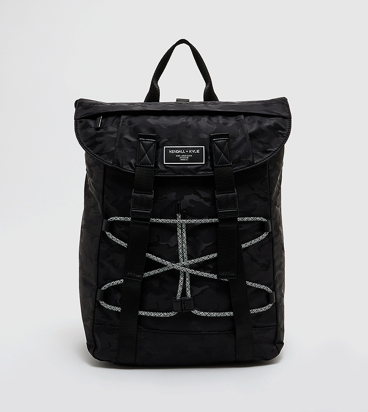Mimi Camouflage Printed Backpack