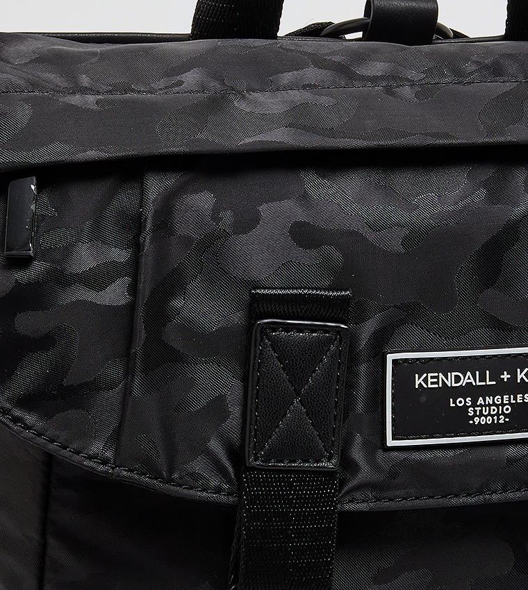 Mimi Camouflage Printed Backpack