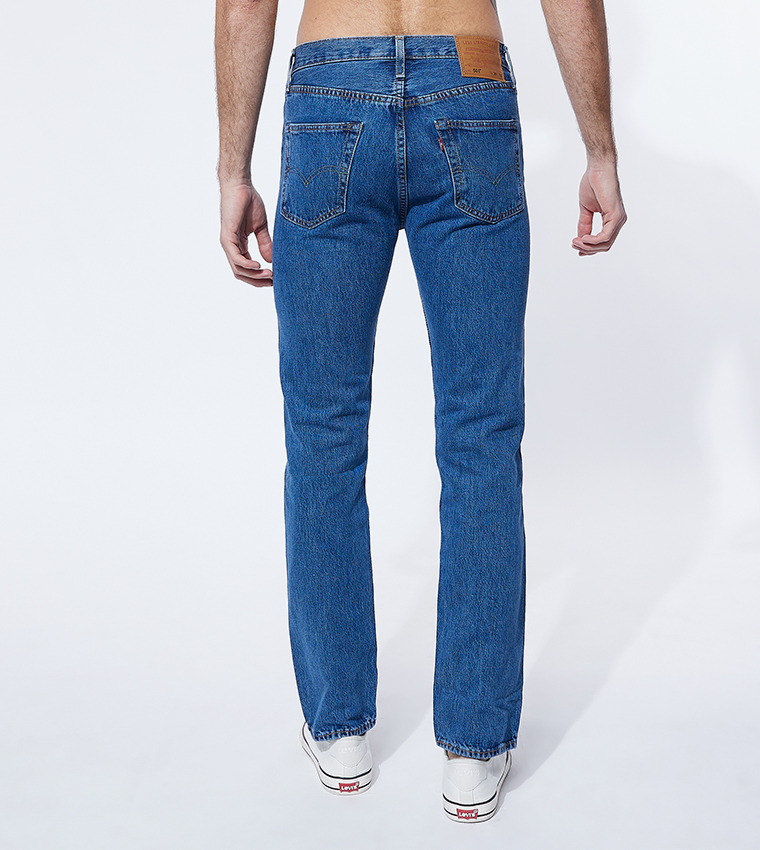 501 Mid Rise Regular Fit Jeans