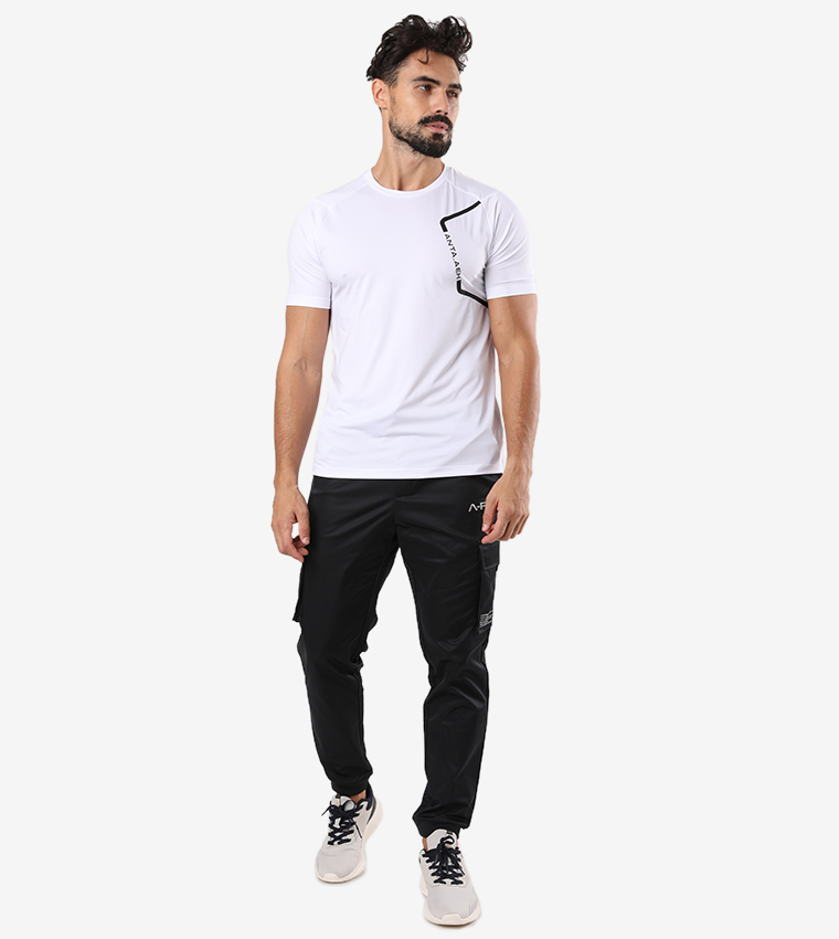 Graphic Cargo Regular Fit Trousers