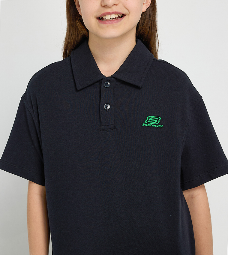 Logo Printed Polo T-Shirt