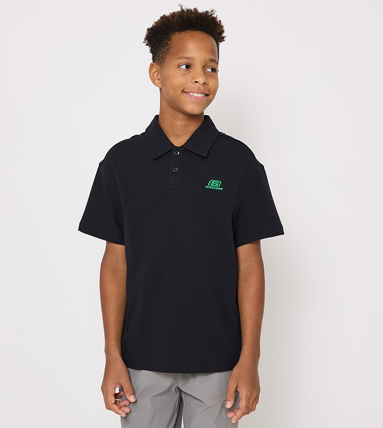 Logo Printed Polo T-Shirt