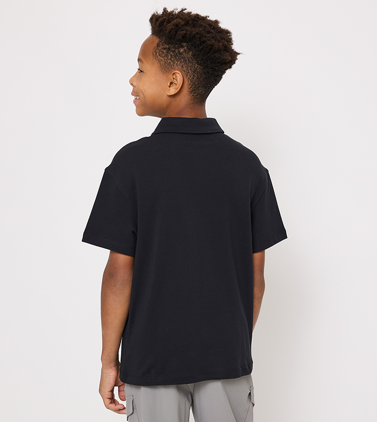 Logo Printed Polo T-Shirt