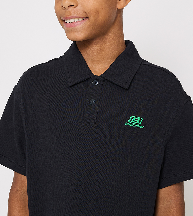 Logo Printed Polo T-Shirt