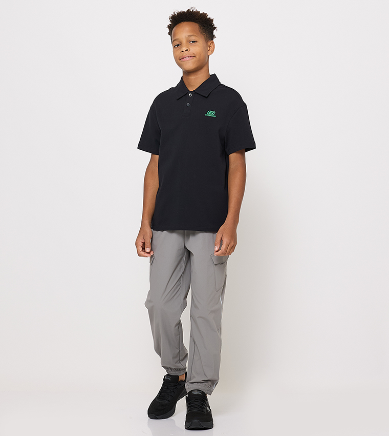 Logo Printed Polo T-Shirt