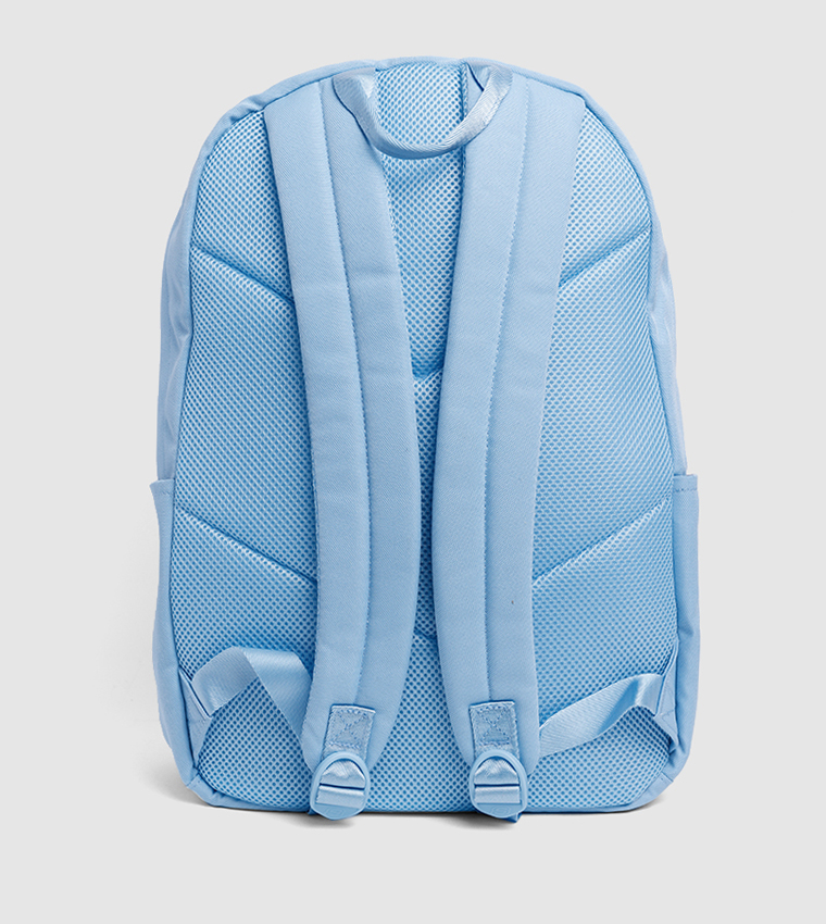 Logo Printed Zippered Backpack