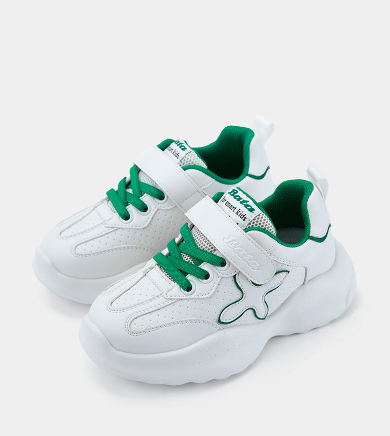 Round Toe Velcro Closure Sneakers