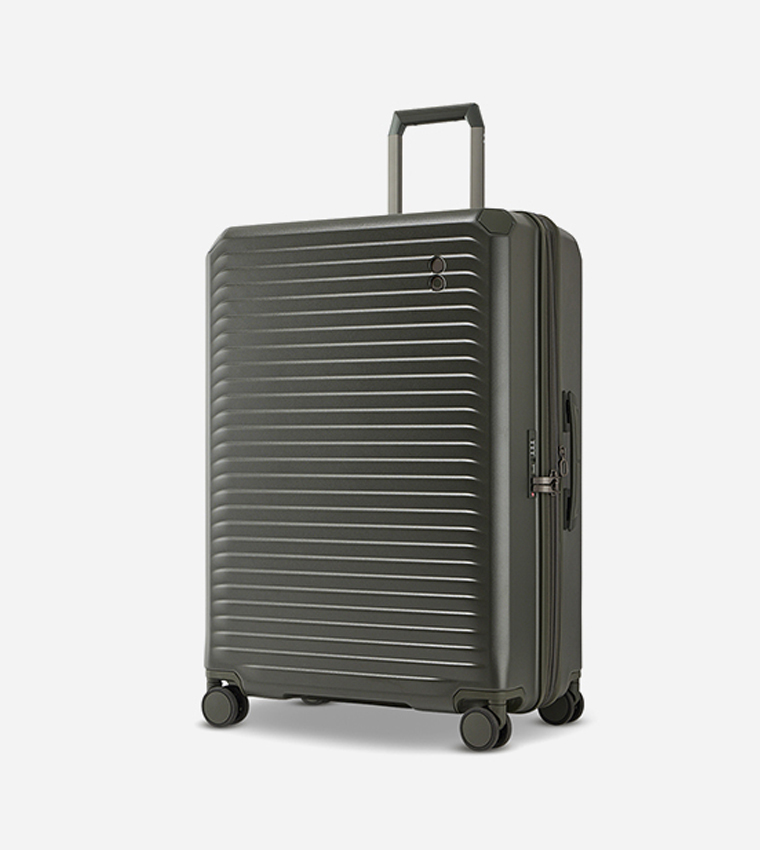 SHOGUN EVO Hardcase 4 Double Wheel Expandable Trolley, 75cm