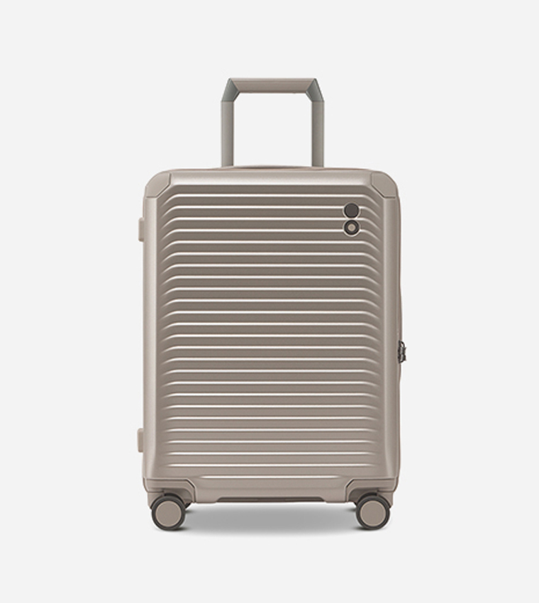 SHOGUN EVO Hardcase 4 Double Wheel Expandable Trolley, 55cm