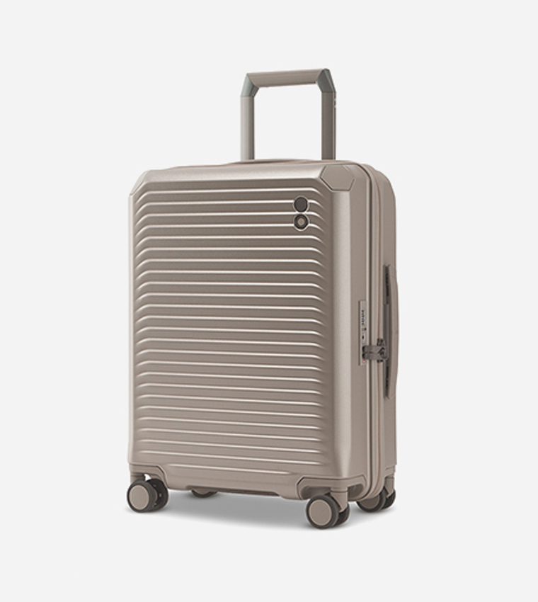 SHOGUN EVO Hardcase 4 Double Wheel Expandable Trolley, 55cm