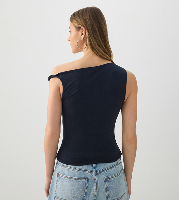 اردين  توبات قصيرة - كحلي Cropped Tops