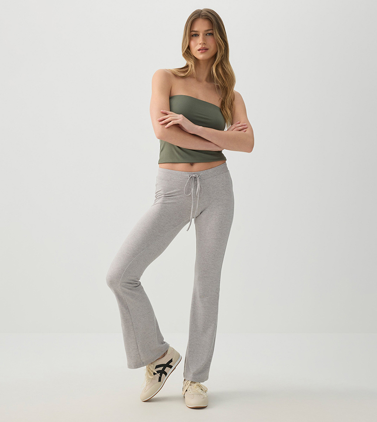Ardene  Cropped Tops - Khaki Cropped Tops