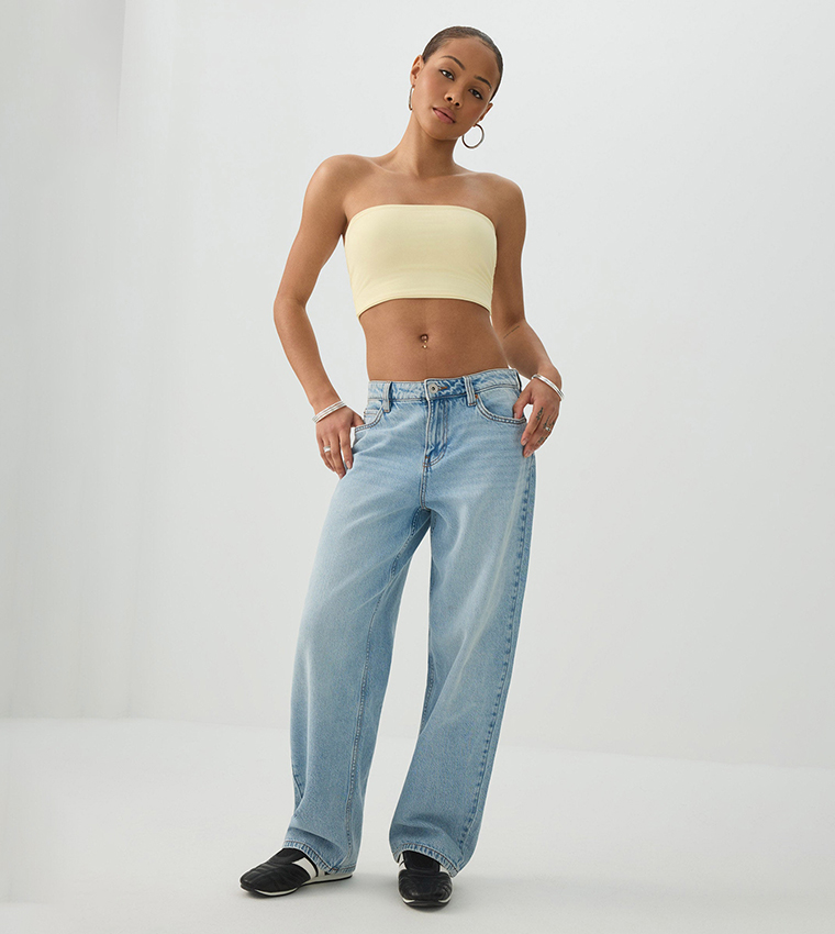 Ardene  Cropped Tops - Yellow Cropped Tops