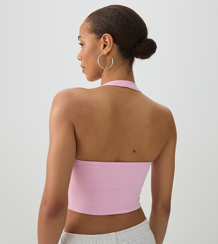 Ardene  Cropped Tops - Pink Cropped Tops
