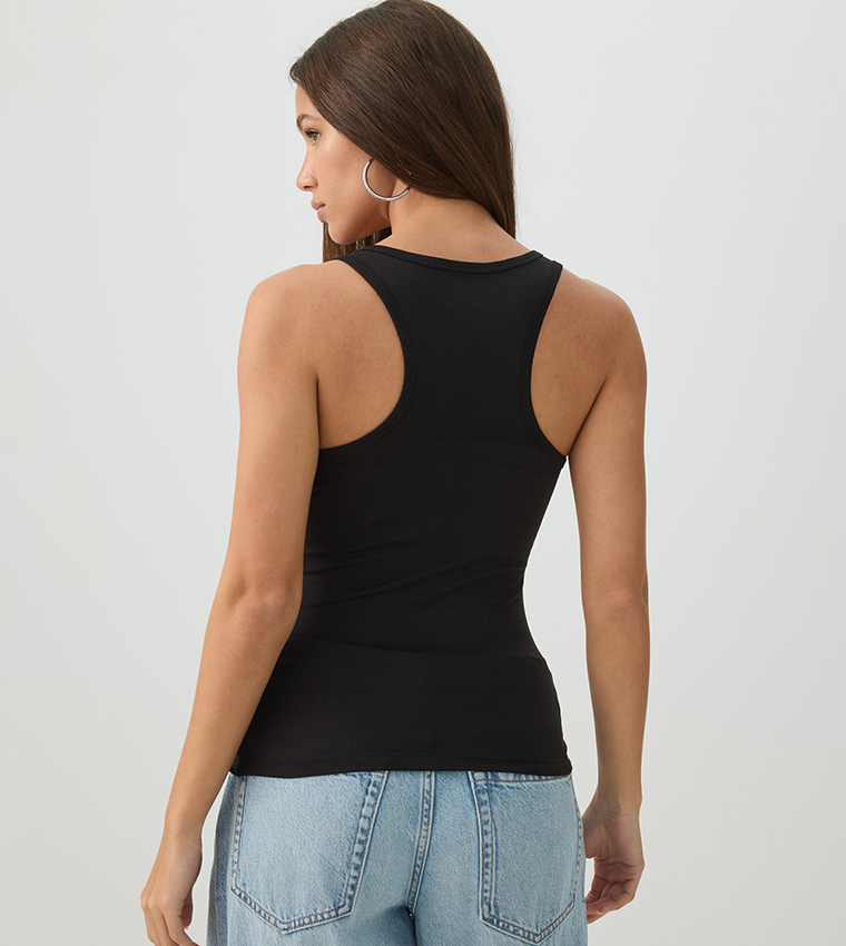 Ardene  Sleeveless Tops - BLACK Sleeveless Tops
