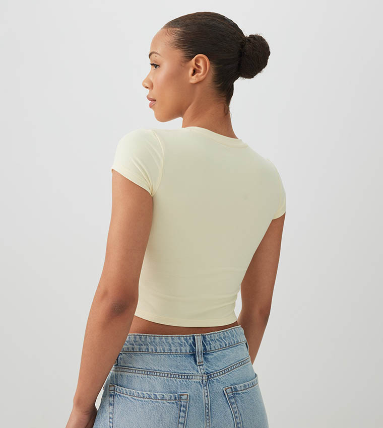 اردين  تيشيرتات  كم قصير  - أصفر Short Sleeve T-Shirts