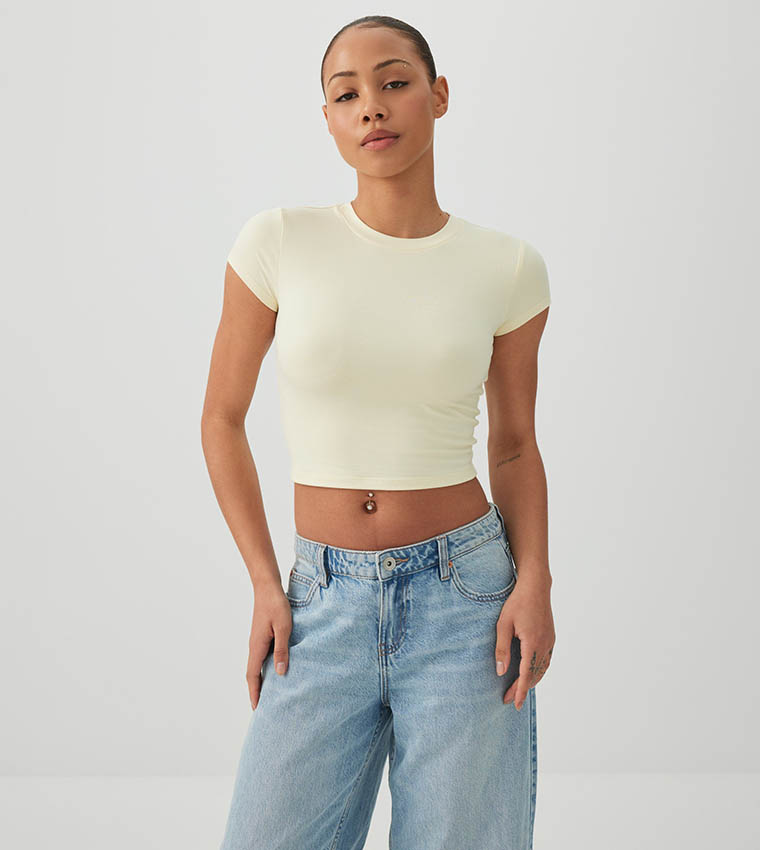 اردين  تيشيرتات  كم قصير  - أصفر Short Sleeve T-Shirts