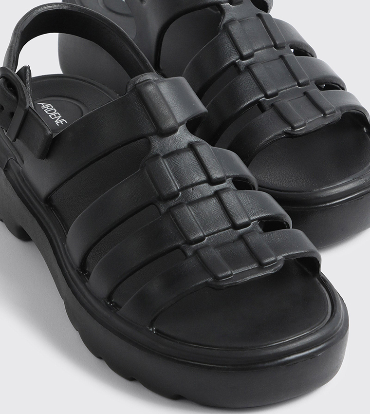 Slingback Platform Gladiator Sandals
