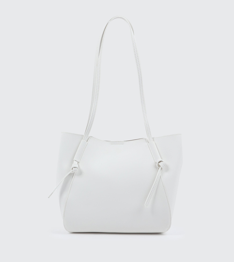 Faux Leather Shoulder Bag