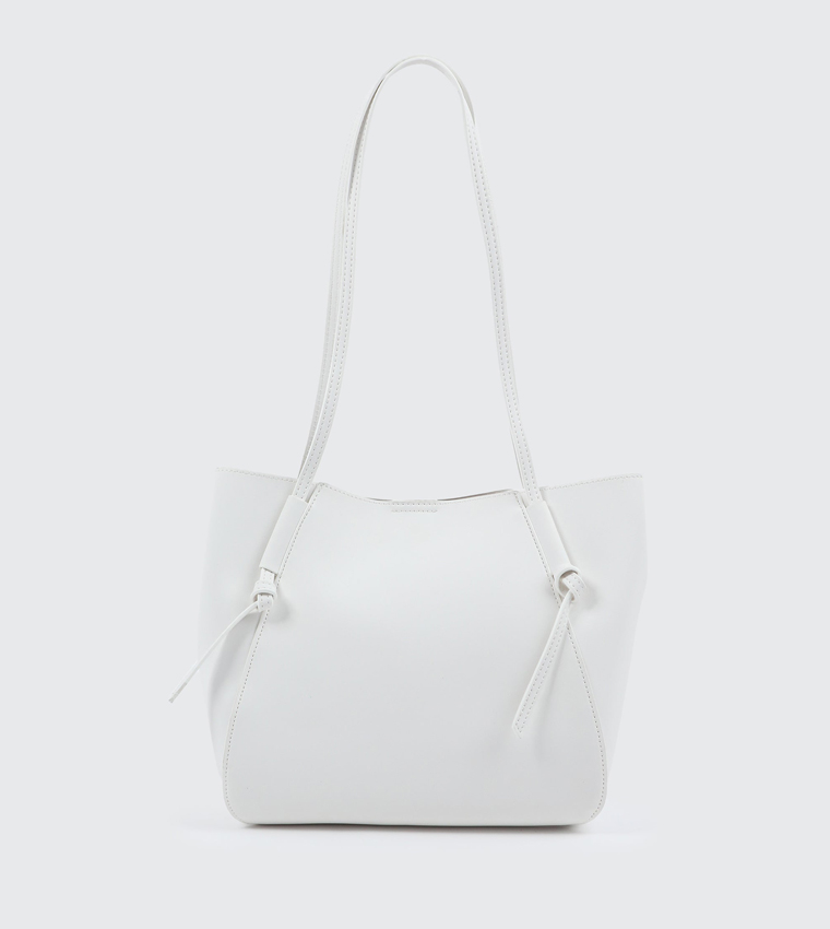 Faux Leather Shoulder Bag