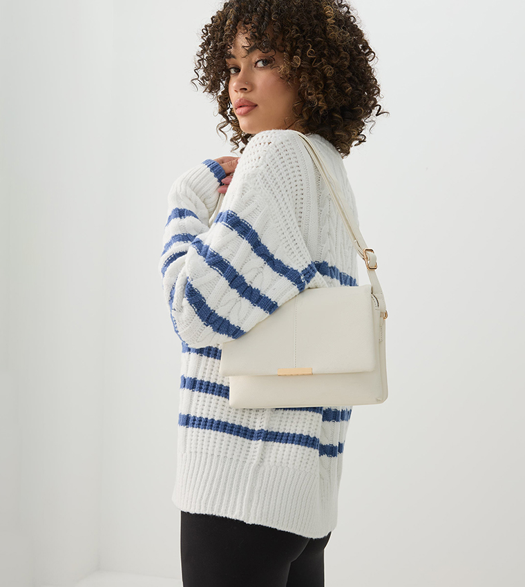 Textured Crossbody Bag