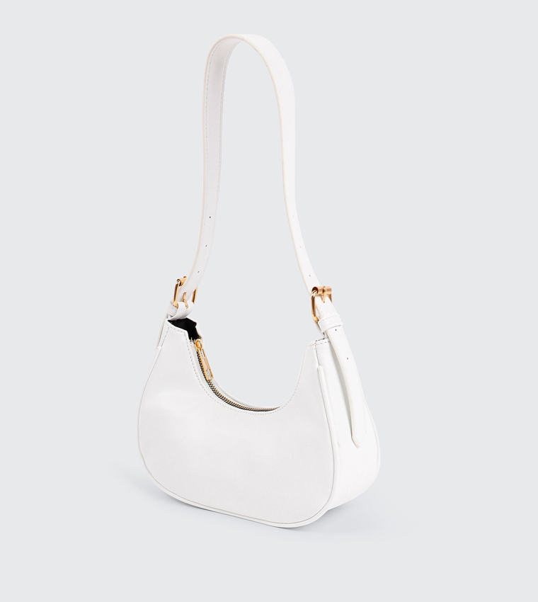 Faux Leather Shoulder Bag