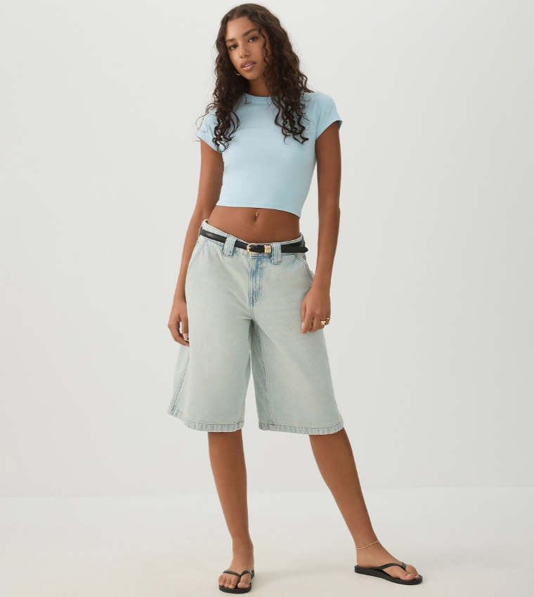 اردين  تيشيرتات  كم قصير  - أزرق فاتح Short Sleeve T-Shirts