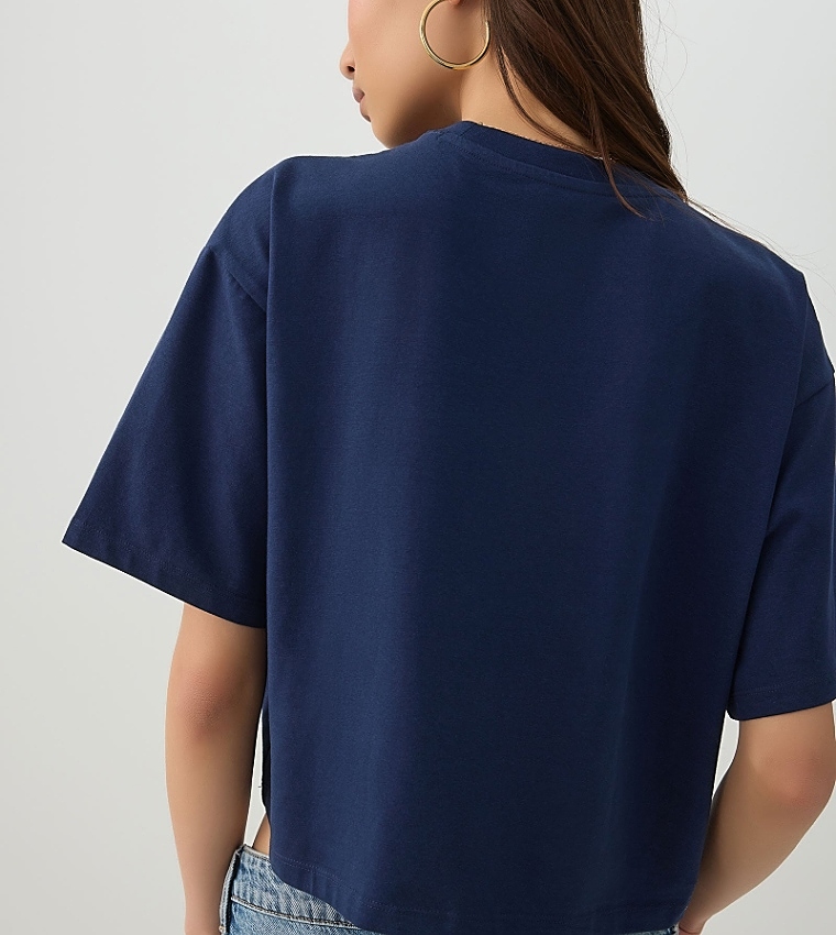 BASICORE™ Boxy Cropped T-Shirt