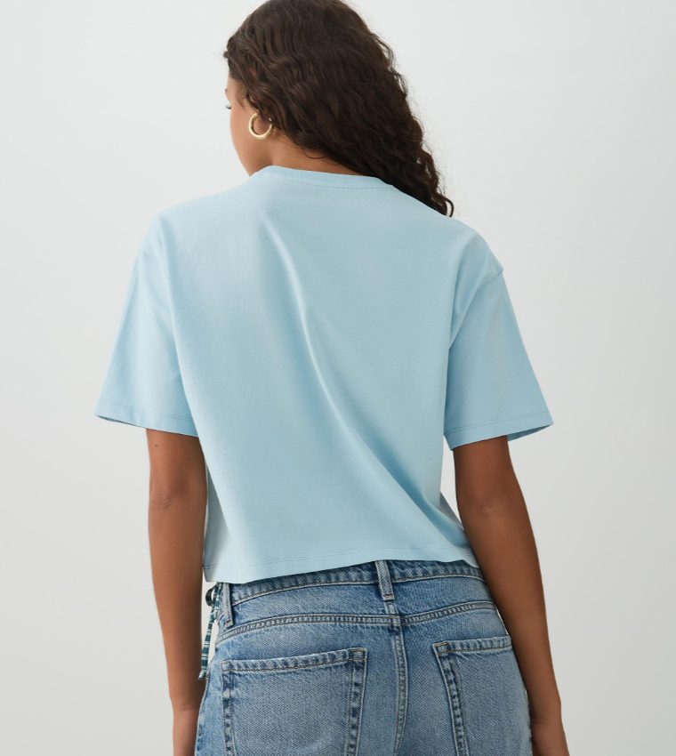 اردين  تيشيرتات  كم قصير  - أزرق فاتح Short Sleeve T-Shirts