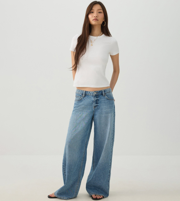 BASICORE™ Solid Cropped T-Shirt