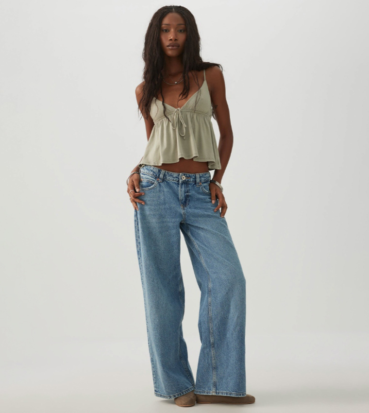 Ardene  Cropped Tops - Khaki Cropped Tops