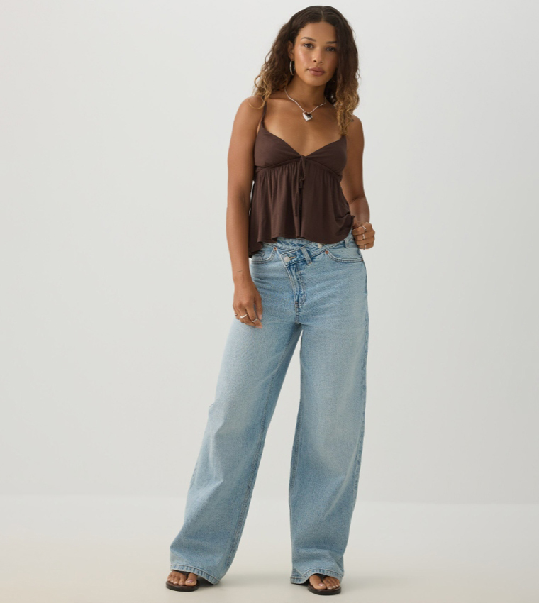Ardene  Cropped Tops - Brown Cropped Tops