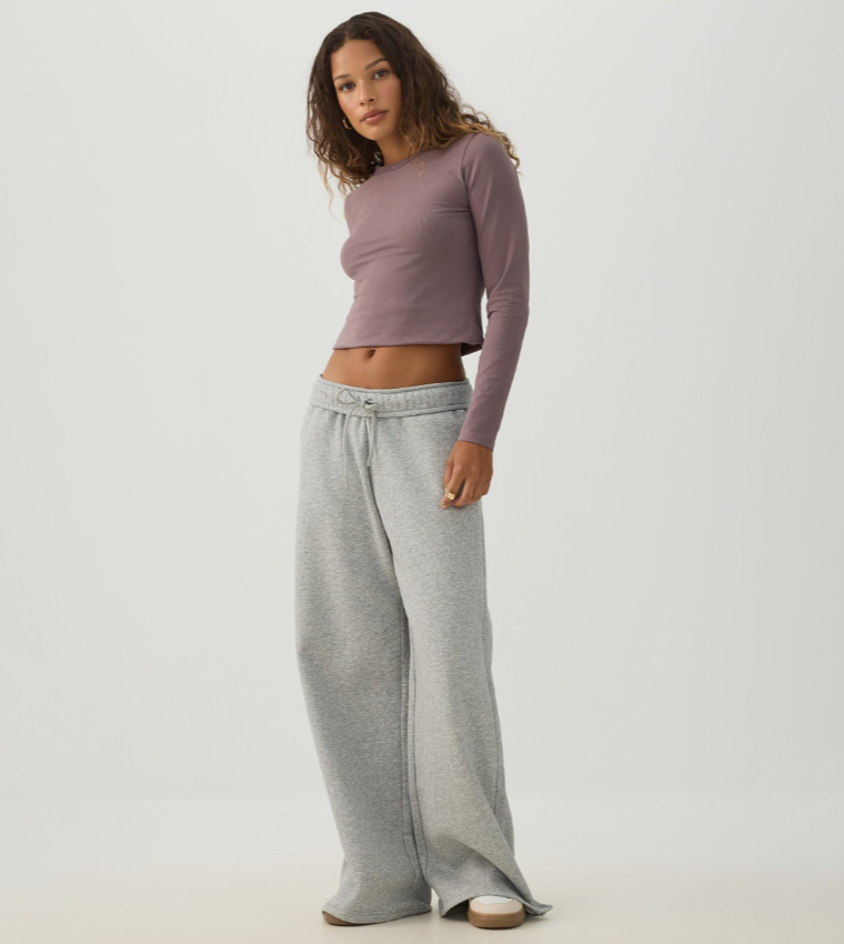 Ardene  Long Sleeve T-Shirts - Purple Long Sleeve T-Shirts