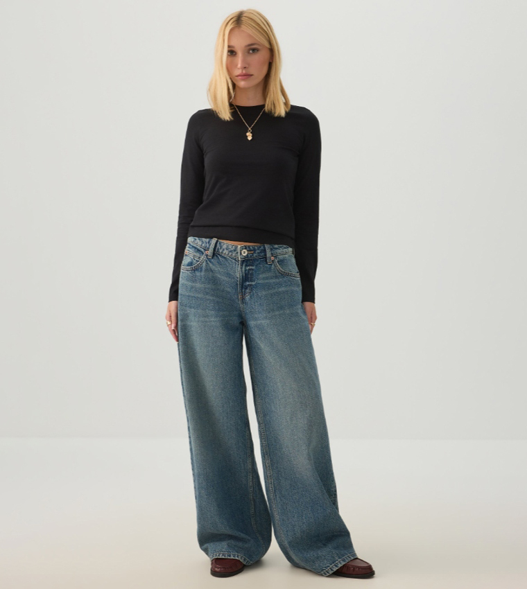 اردين  تيشيرتات كم طويل  - أسود Long Sleeve T-Shirts