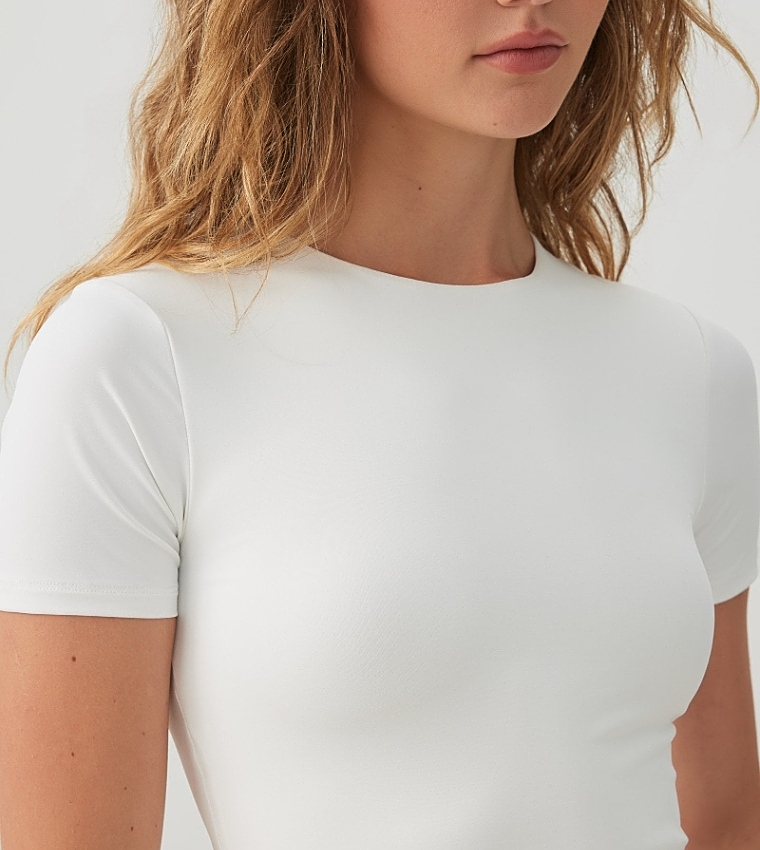 اردين  تيشيرتات  كم قصير  - أوف وايت  Short Sleeve T-Shirts