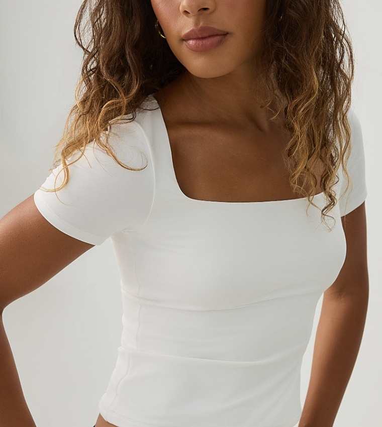 Ardene  Cropped Tops - White Cropped Tops