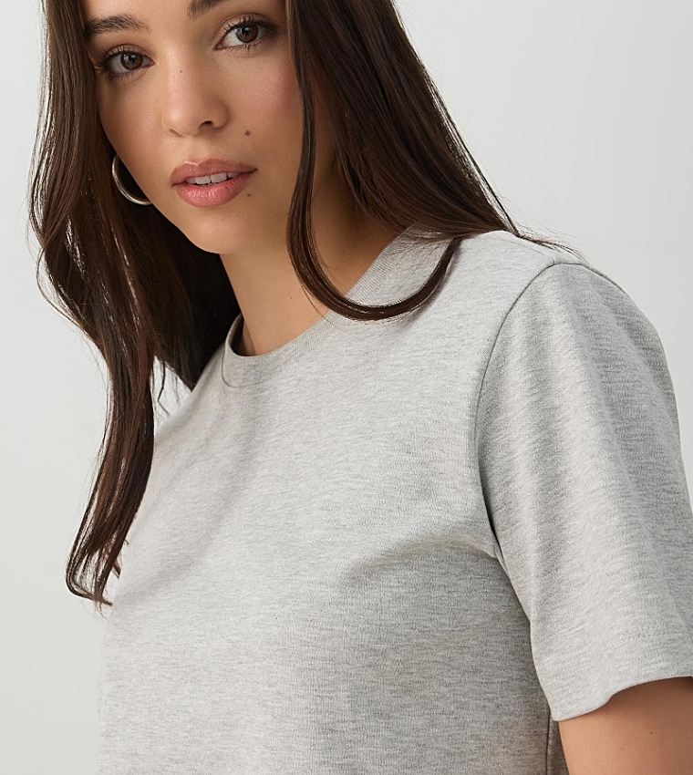 اردين  تيشيرتات  كم قصير  - رمادي Short Sleeve T-Shirts