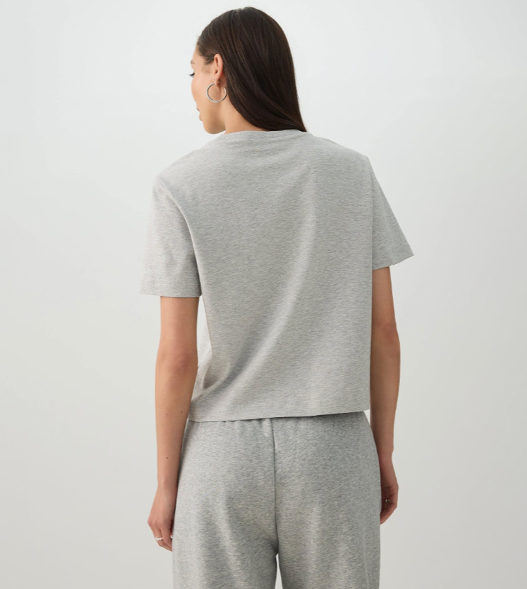 اردين  تيشيرتات  كم قصير  - رمادي Short Sleeve T-Shirts