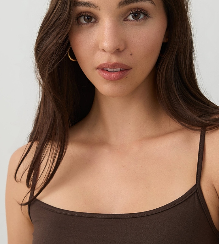 اردين  توبات بلا أكمام  - بني  Sleeveless Tops