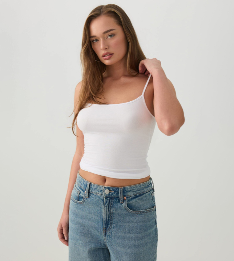 اردين  توبات بلا أكمام  - أبيض Sleeveless Tops